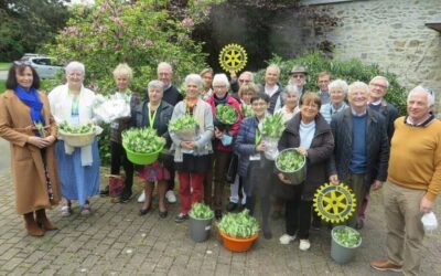 La fête du muguet chez les résidents en Ehpad