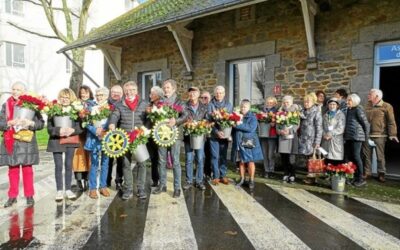 L’association VMEH 22 offre des roses