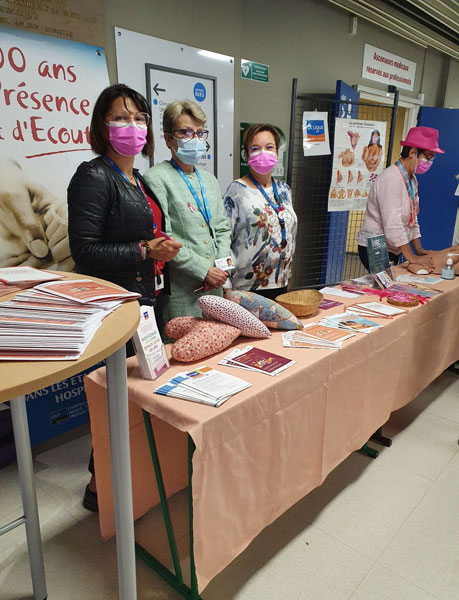 Mobilisation pour Octobre Rose de la VMEH 51