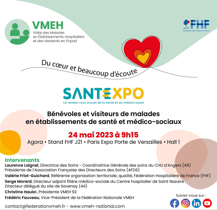 Invitation VMEH au salon Santexpo 2023