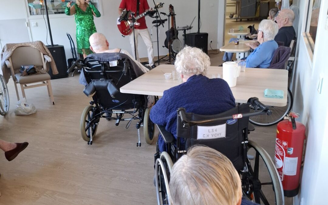 Un après-midi musical au centre hospitalier de Vichy