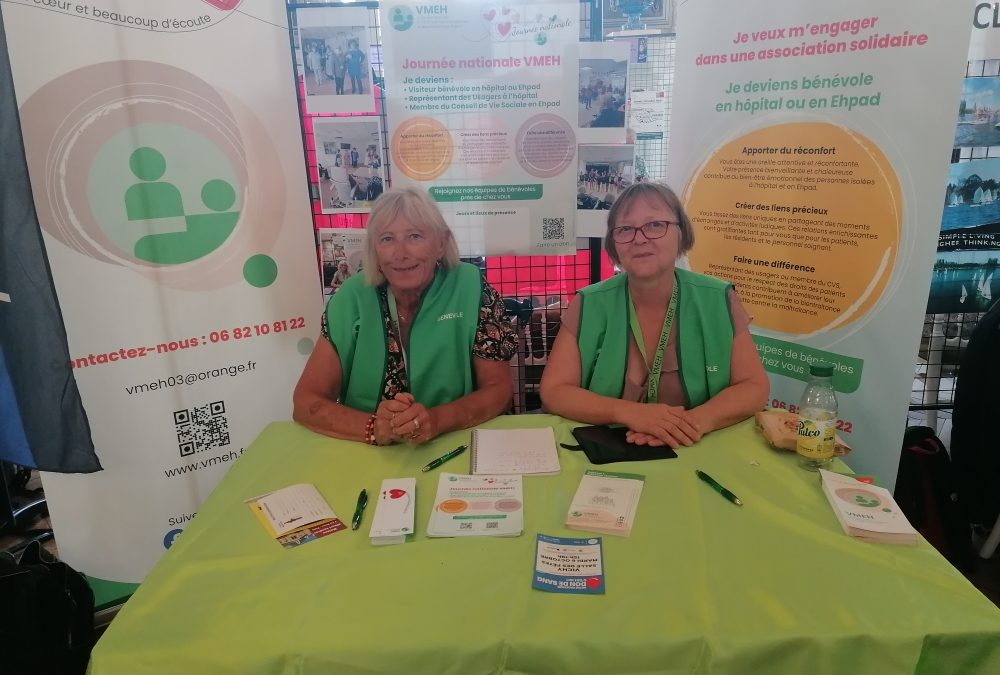 Le forum des Associations à Vichy : un rendez-vous annuel incontournable pour la visibilité de la VMEH 03